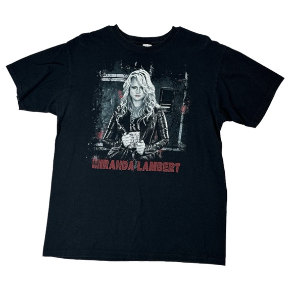 Miranda Lambert Locked & Reloaded Tour Vintage Y2K 2000s Country Music T Shirt - Picture 1 of 6